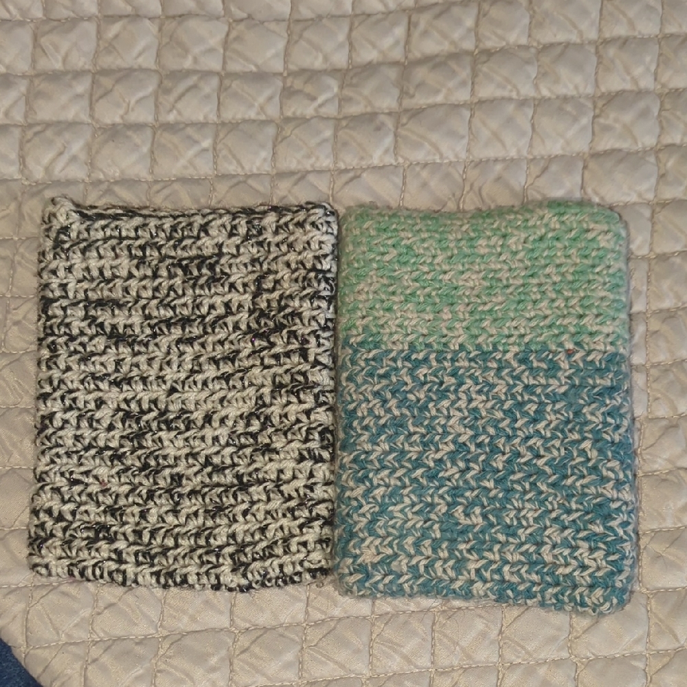 Handmade Crochet Coasters Set